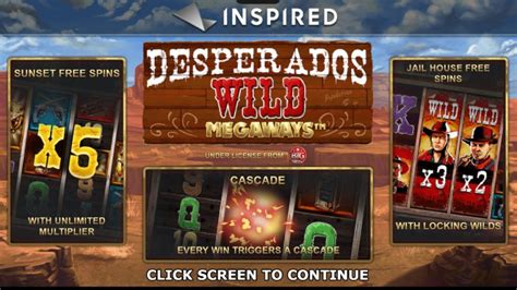 Desperados Wild Megaways 1xbet